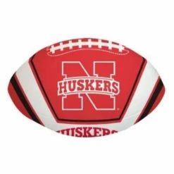 New ✔️ College Golf & Sports Equipment Rawlings Nebraska Cornhuskers Goal Line Football ✔️