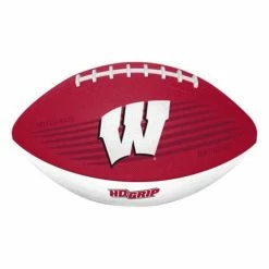 Best Pirce 🛒 College Golf & Sports Equipment Rawlings Wisconsin Badgers Down Field Football 🧨