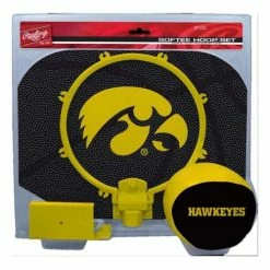 New 👍 College Golf & Sports Equipment Rawlings Iowa Hawkeyes Slam Dunk Hoop Set 😍
