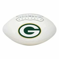 Best deal ⭐ NFL Golf & Sports Equipment Rawlings Green Bay Packers Signature Football 🧨