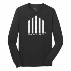 Discount 🧨 College 👚 Shirts Range Iowa State Cyclones Jack Trice Long Sleeve 👚 Shirt 🤩