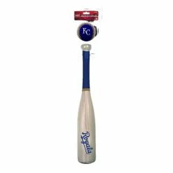 Brand new 🔥 MLB Golf & Sports Equipment Rawlings Kansas City Royals Grand Slam Bat & Ball 🥰