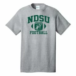 Cheap 🥰 College 👕 Shirts Range North Dakota State Bison Football Arch T-Shirt 🌟