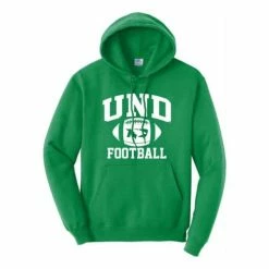 Hot Sale 🎁 College Hoodies & Sweatshirts Range North Dakota Fighting Hawks Vintage Football Hoodie 😀