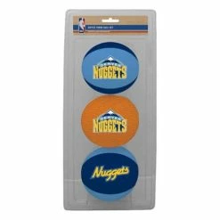 Best reviews of ⭐ NBA Golf & Sports Equipment Rawlings Denver Nuggets 3 Piece 🏀 Basketball Set 🌟