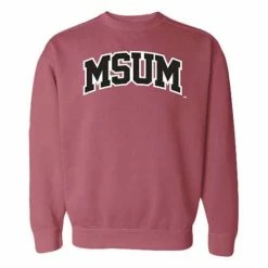Cheapest 🔔 College Hoodies & Sweatshirts Range Minnesota State Dragons Willie Crewneck Sweatshirt 🔥