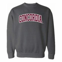 Discount 🎁 College Hoodies & Sweatshirts Range Concordia Cobbers Willie Crewneck Sweatshirt 😍