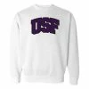 Outlet 😍 College Hoodies & Sweatshirts Range Sioux Falls Cougars Willie Crewneck Sweatshirt 🔔