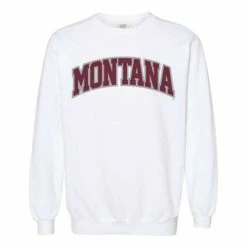 Top 10 💯 College Hoodies & Sweatshirts Range Montana Grizzlies Willie Crewneck Sweatshirt ✨