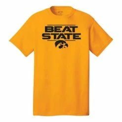 Deals ⌛ College 👚 Shirts Range Iowa Hawkeyes 2021 Beat State T-Shirt 🔔
