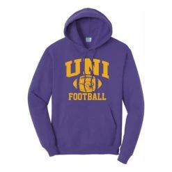 Best deal ⭐ College Hoodies & Sweatshirts Range Northern Iowa Panthers Football Arch Hoodie 🧨