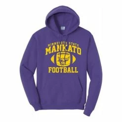 Budget 💯 College Hoodies & Sweatshirts Range Minnesota State Mavericks Football Arch Hoodie 🧨