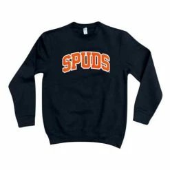 Wholesale ⭐ High School Hoodies & Sweatshirts Range Moorhead Spuds Willie Crewneck Sweatshirt 😀