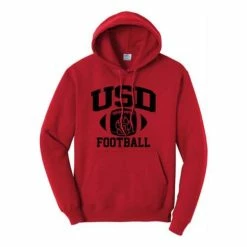 Buy 💯 College Hoodies & Sweatshirts Range South Dakota Coyotes Football Arch Hoodie ⌛