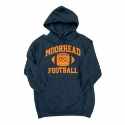 Promo 🥰 High School Hoodies & Sweatshirts Range Moorhead Spuds Football Arch Hoodie 😍